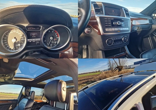 Mercedes-Benz GL cena 159900 przebieg: 167000, rok produkcji 2013 z Wrocław małe 781